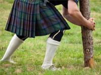 Highland games corporate event